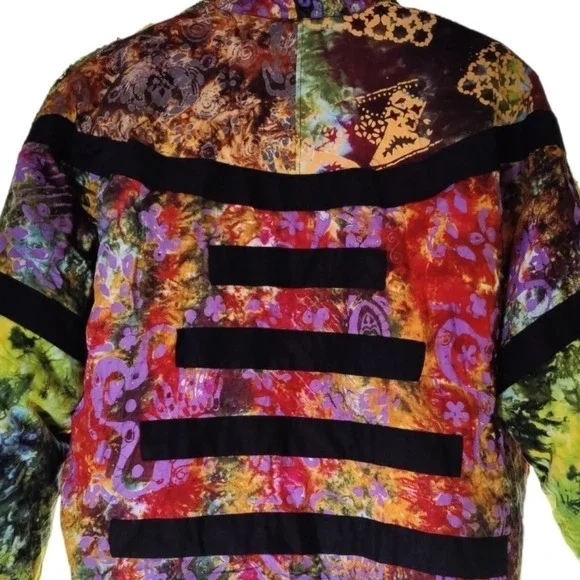 Exquisite Batik Beaded Jacket EUC ❤️ - Picture 11 of 16